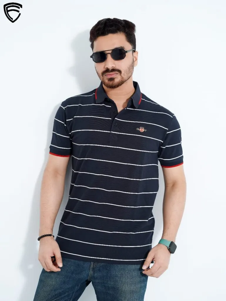 Cotton T-shirts - Blue